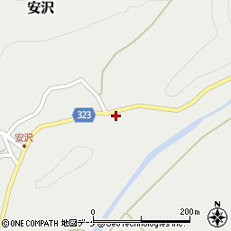 山形県最上郡金山町安沢133-7周辺の地図