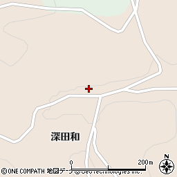 岩手県一関市藤沢町黄海深田和73周辺の地図