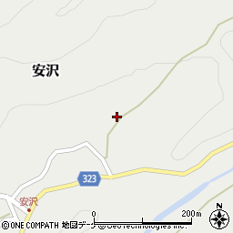 山形県最上郡金山町安沢307周辺の地図