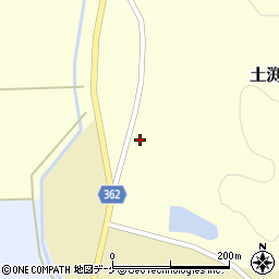 山形県酒田市土渕新田町22-1周辺の地図