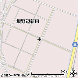 山形県酒田市坂野辺新田（二番割）周辺の地図