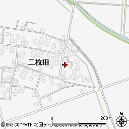 山形県酒田市丸沼二枚田72-1周辺の地図