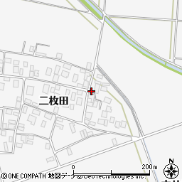 山形県酒田市丸沼二枚田73周辺の地図
