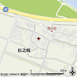 山形県酒田市落野目16周辺の地図