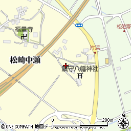 宮城県気仙沼市松崎中瀬86-2周辺の地図