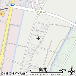 山形県酒田市広野奥井229周辺の地図