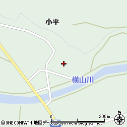 山形県酒田市田沢小平24周辺の地図