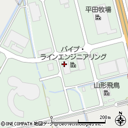 山形県酒田市京田4丁目周辺の地図