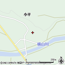 山形県酒田市田沢小平24-1周辺の地図