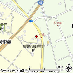 宮城県気仙沼市松崎中瀬66周辺の地図