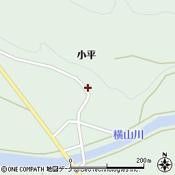 山形県酒田市田沢小平62周辺の地図