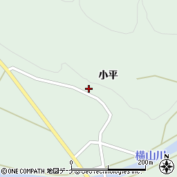 山形県酒田市田沢小平60-2周辺の地図