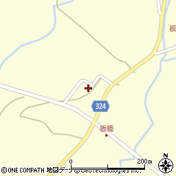 山形県最上郡金山町朴山656周辺の地図