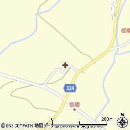 山形県最上郡金山町朴山652周辺の地図