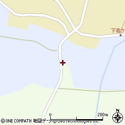 山形県酒田市相沢鶴牧周辺の地図