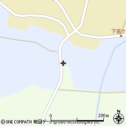 山形県酒田市相沢鶴牧23-1周辺の地図