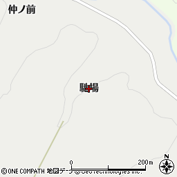 岩手県一関市花泉町金沢（馳場）周辺の地図