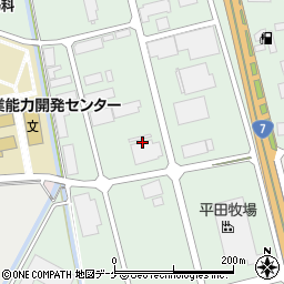 山形県酒田市京田周辺の地図