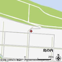 山形県酒田市丸沼島の内周辺の地図