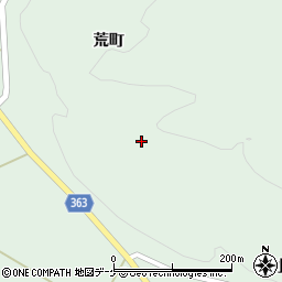 山形県酒田市田沢荒町74周辺の地図