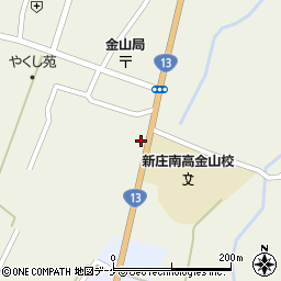 山形県最上郡金山町金山466-9周辺の地図