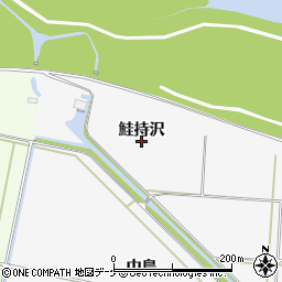 山形県酒田市丸沼鮭持沢周辺の地図