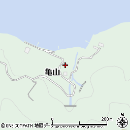 宮城県気仙沼市亀山11周辺の地図