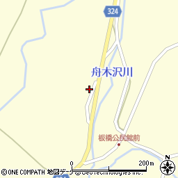 山形県最上郡金山町朴山623周辺の地図