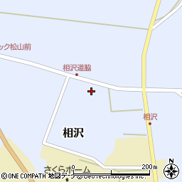 山形県酒田市相沢道脇周辺の地図