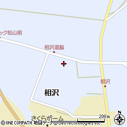 山形県酒田市相沢（道脇）周辺の地図