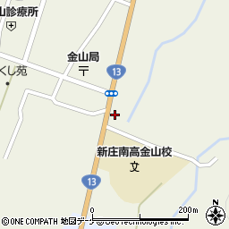 山形県最上郡金山町金山266-10周辺の地図