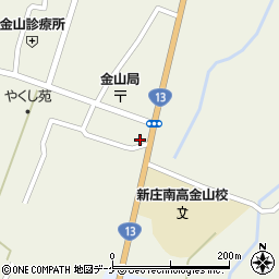 山形県最上郡金山町金山463周辺の地図