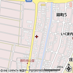 錦町南公園周辺の地図
