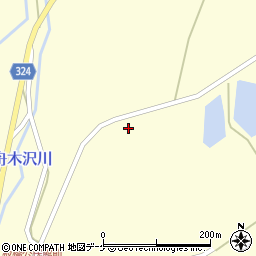 山形県最上郡金山町朴山509周辺の地図