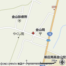 山形県最上郡金山町金山456周辺の地図