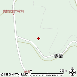 岩手県一関市川崎町薄衣赤柴98周辺の地図