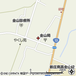 山形県最上郡金山町金山456-1周辺の地図