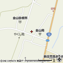 山形県最上郡金山町金山507-4周辺の地図