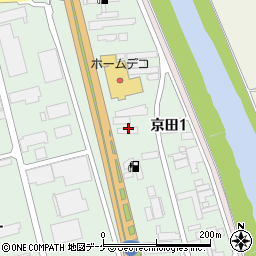 東北企業株式会社　酒田支店周辺の地図