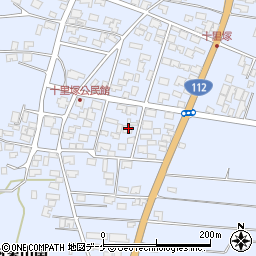 山形県酒田市十里塚甲22周辺の地図