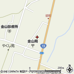 山形県最上郡金山町金山456-23周辺の地図