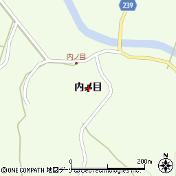 岩手県一関市弥栄内ノ目周辺の地図