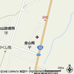 山形県最上郡金山町金山456-19周辺の地図