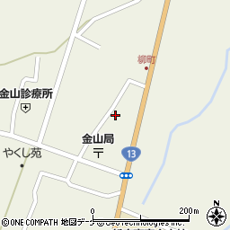 山形県最上郡金山町金山456-37周辺の地図