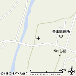 山形県最上郡金山町金山600-24周辺の地図