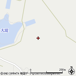 岩手県一関市花泉町金沢（大堤）周辺の地図