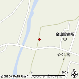 山形県最上郡金山町金山605周辺の地図