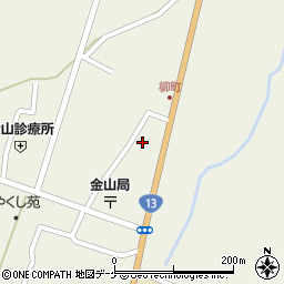 山形県最上郡金山町金山456-90周辺の地図