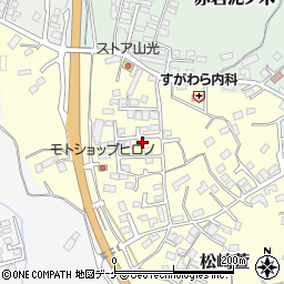 山内クリーニング店周辺の地図