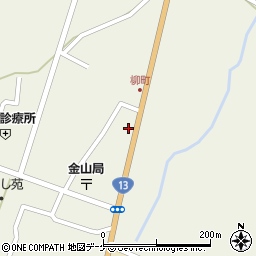 山形県最上郡金山町金山456-11周辺の地図